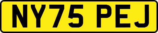 NY75PEJ