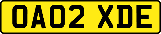 OA02XDE