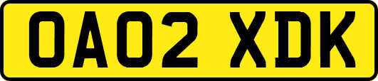 OA02XDK