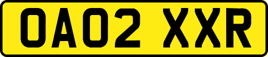OA02XXR