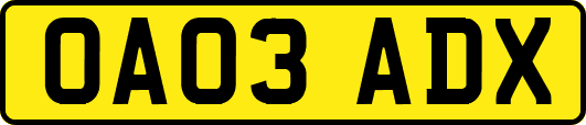 OA03ADX