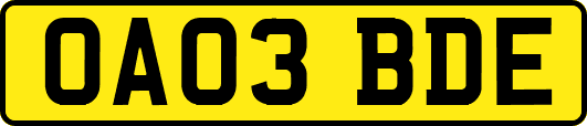 OA03BDE