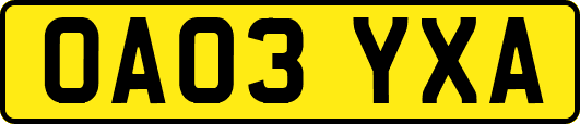OA03YXA