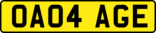 OA04AGE