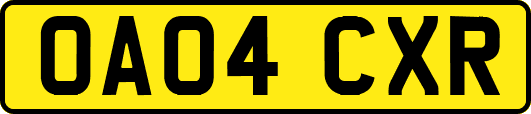 OA04CXR