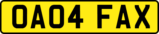 OA04FAX