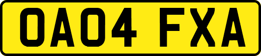 OA04FXA