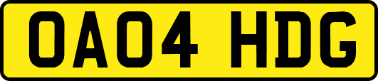 OA04HDG