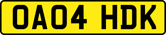 OA04HDK