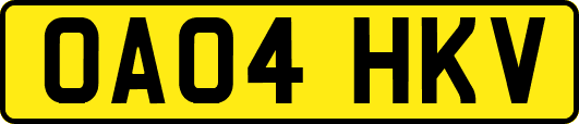 OA04HKV