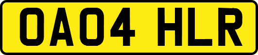 OA04HLR