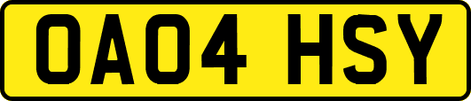 OA04HSY