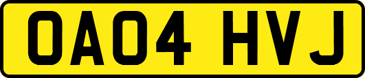 OA04HVJ