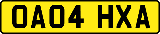 OA04HXA