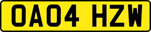 OA04HZW