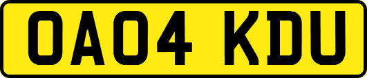 OA04KDU