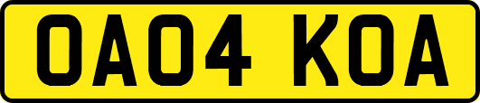 OA04KOA