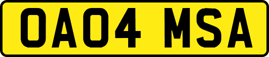 OA04MSA