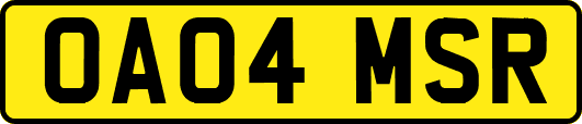 OA04MSR