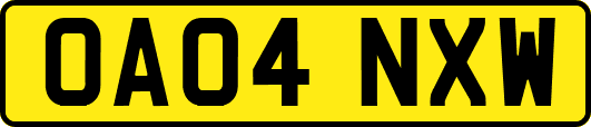 OA04NXW