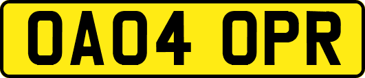 OA04OPR