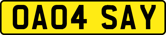 OA04SAY