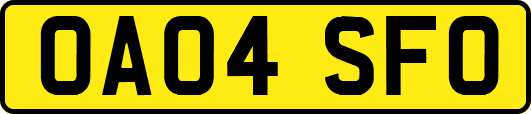 OA04SFO