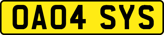 OA04SYS
