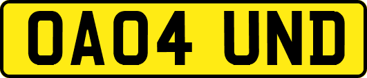 OA04UND