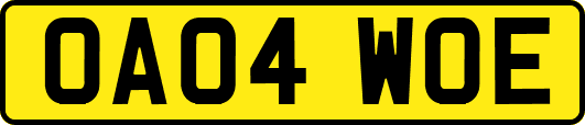 OA04WOE