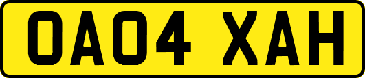 OA04XAH