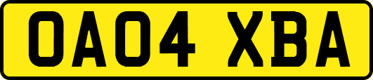 OA04XBA