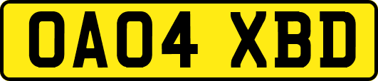 OA04XBD