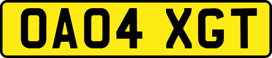 OA04XGT