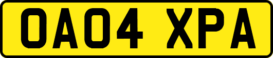 OA04XPA