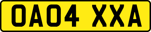 OA04XXA