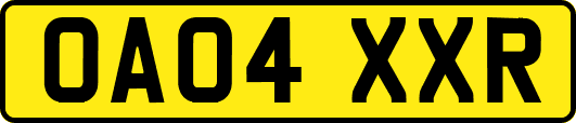 OA04XXR
