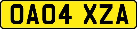 OA04XZA
