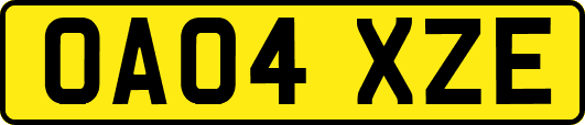 OA04XZE