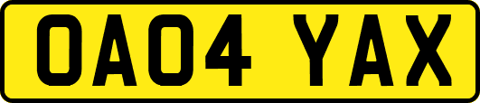 OA04YAX