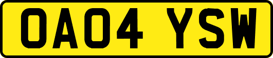 OA04YSW