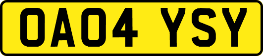 OA04YSY