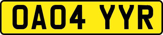 OA04YYR