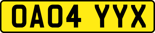 OA04YYX