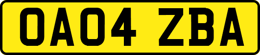 OA04ZBA