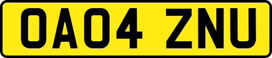 OA04ZNU