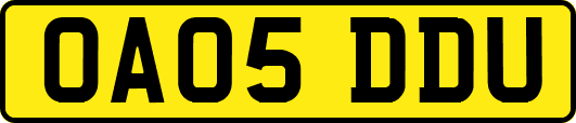 OA05DDU