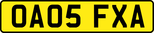 OA05FXA