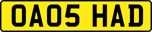 OA05HAD