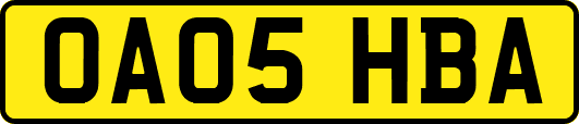 OA05HBA